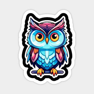 Owl lustration Magnet