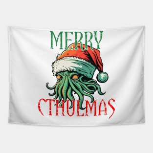 Merry Cthulhu Christmas! Tapestry