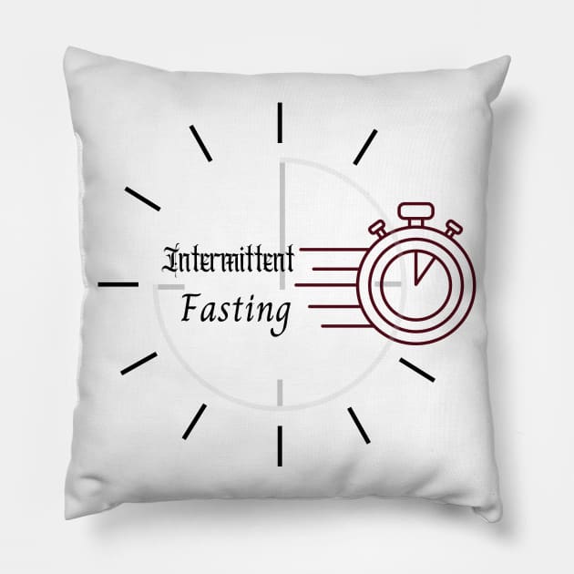 Old-fashioned Intermittent Fasting Pillow by Kidrock96