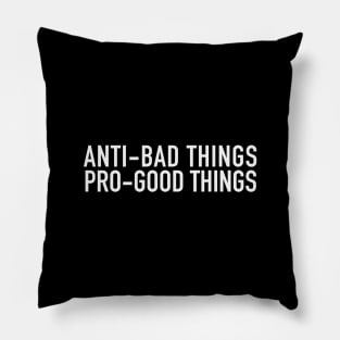 GOOD VIBES ONLY Pillow