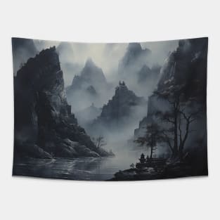 Silent Mountain Ridge Tapestry