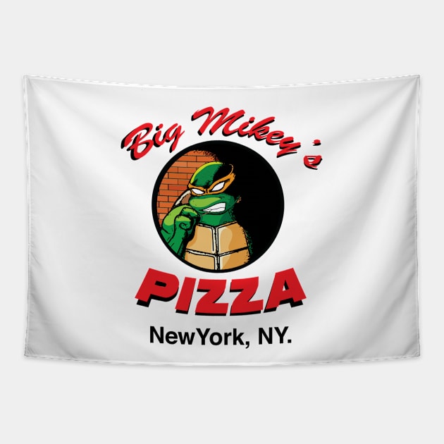 big mikey's pizza Tapestry by yorkphotog