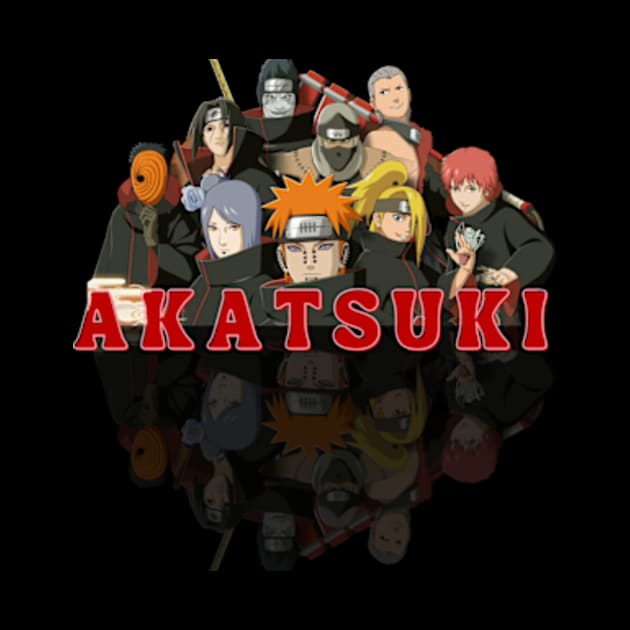 Akatsuki - Naruto Shippuden by picspixydesigns