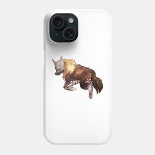 Cozy Brown Hyena Phone Case