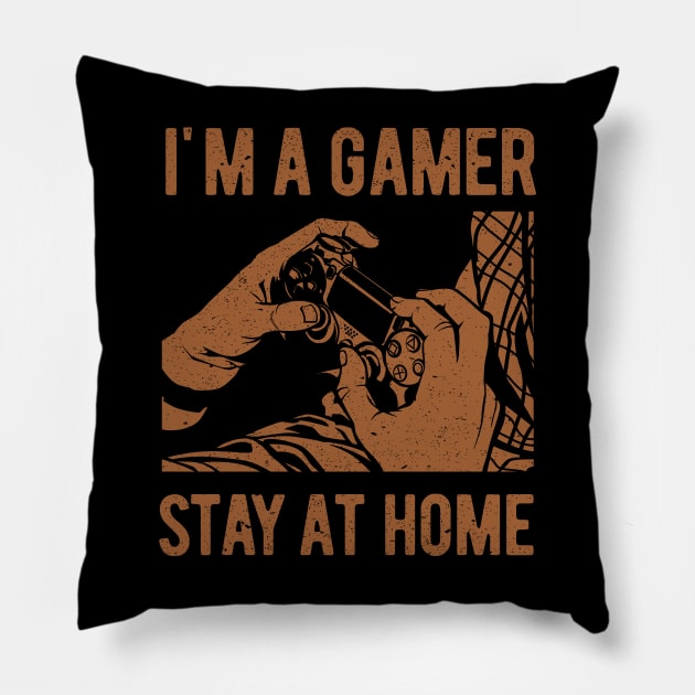 I'm a gamer Pillow by VekiStore