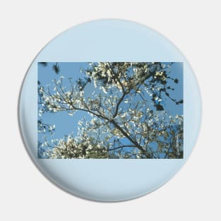 White Dogwood Pin