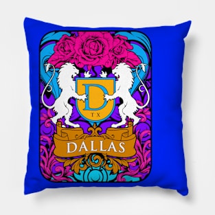 DALLAS LOGO ARTWORK Pillow