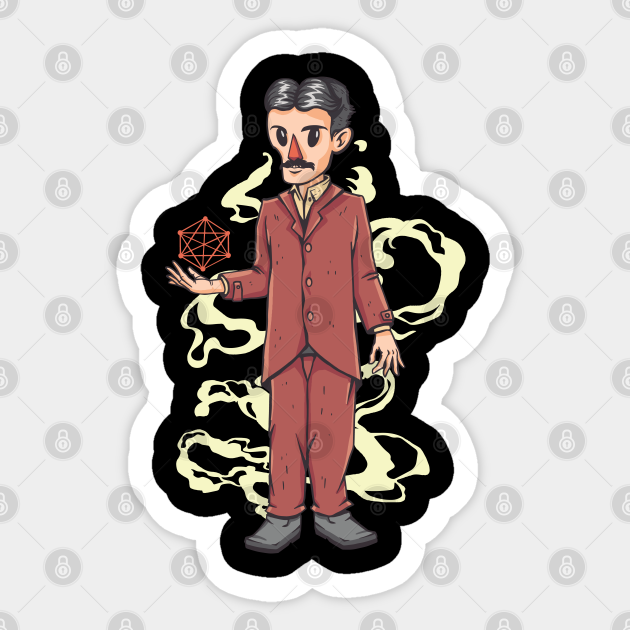 Nikola Tesla - Nikola Tesla - Sticker