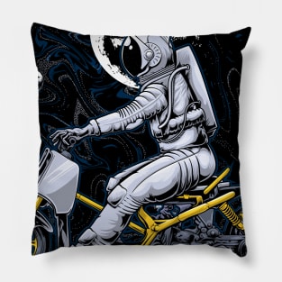 ZOOMERNAUT ASTRONAUT MOTORCYCLE Pillow