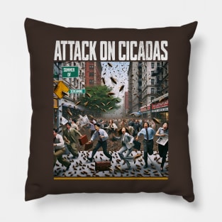 Attack On Cicadas - Summer Of Screaming 2024 Pillow