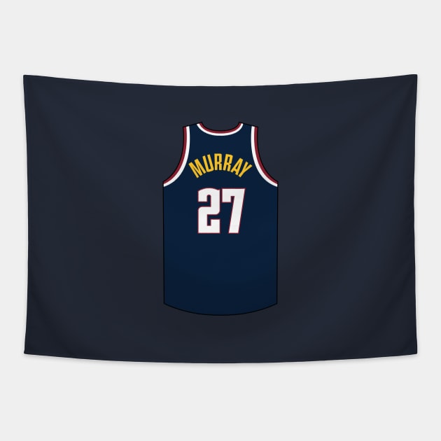 Jamal Murray Denver Jersey Qiangy Tapestry by qiangdade