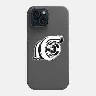 TURBO CHARGER Car part jdm illustration Phone Case