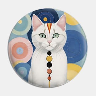 Hilma af Klint's Cat Kaleidoscope Pin