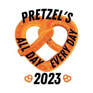 Happy National Pretzel Day 2023 T-Shirt