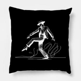 Flamenco dancer - white Pillow