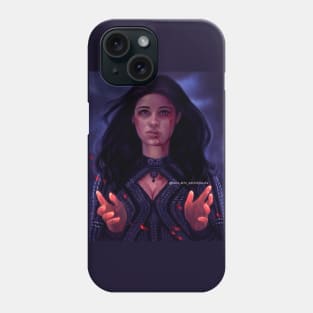 Yennefer fan art Phone Case