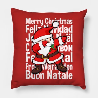 Dabbing Santa Dab Santa Funny Merry Christmas Gift Pillow