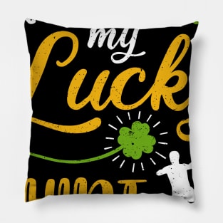 Handball This is My Lucky Shirt St Patrick's Day Pillow