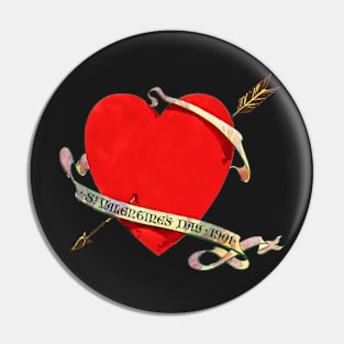 Vintage Valentine Heart Pin