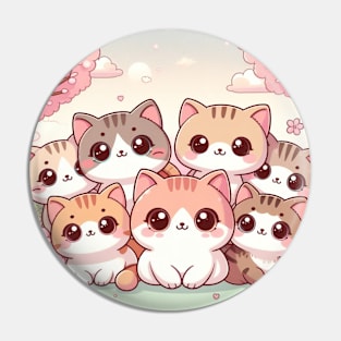 Kawaii Cats Pin