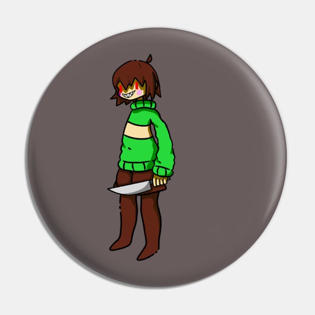 Chara Pin by KunkyTheRoid