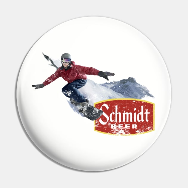 snowboard Pin by retrorockit