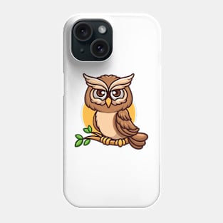 Owl Cartoon Phone Case