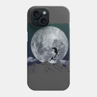 Skiing Freestyle - Green Hue Phone Case