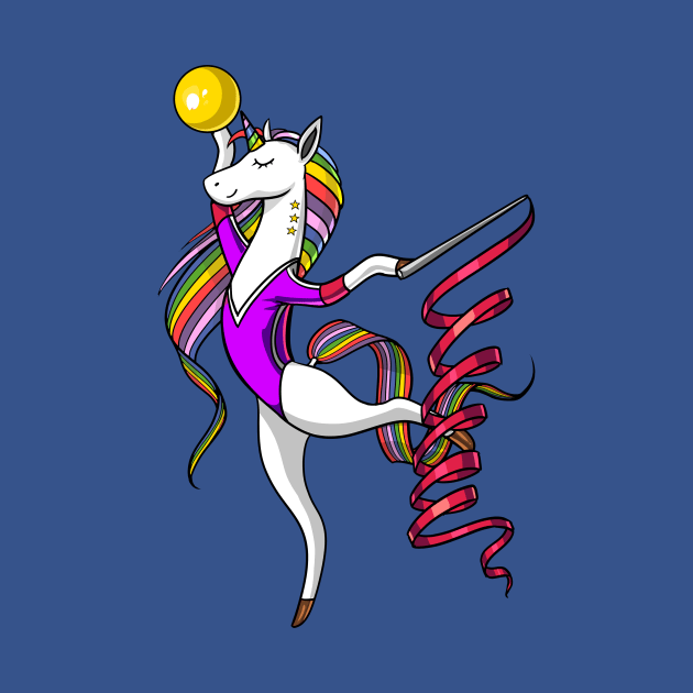 Unicorn Gymnastics by underheaven