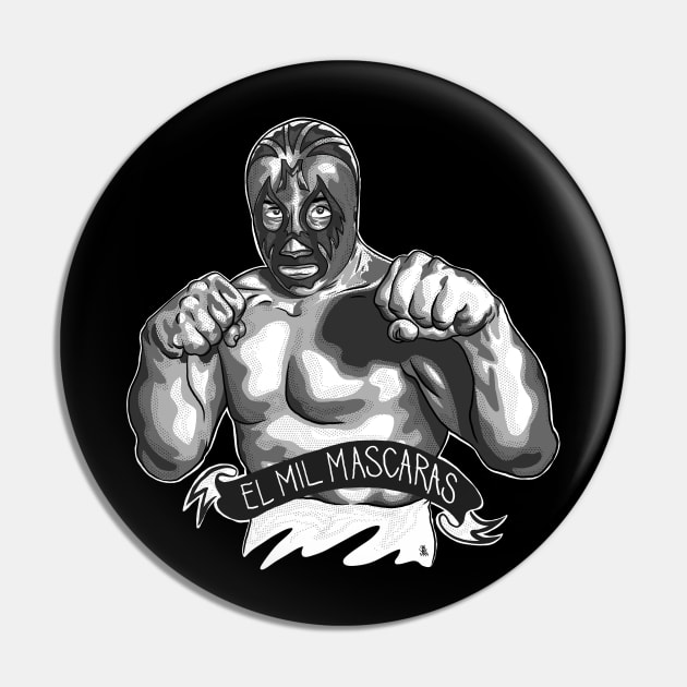 Mil Mascaras Pin by salohman