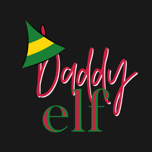 Daddy Elf Christmas Shirt T-Shirt