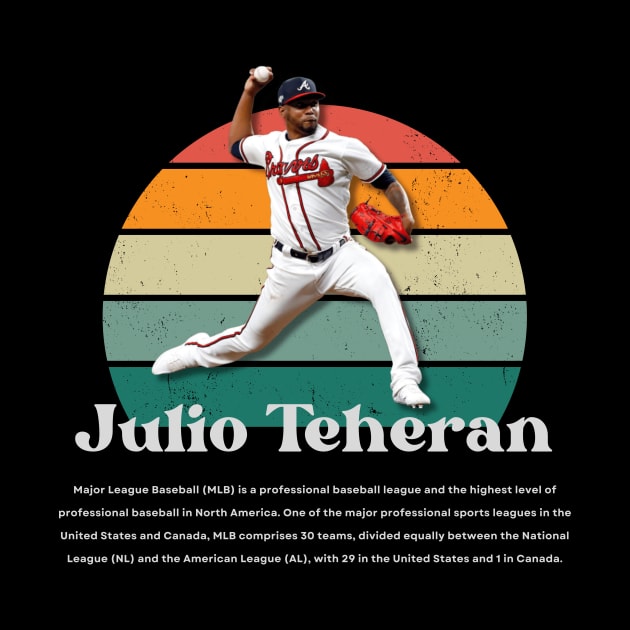 Julio Teheran Vintage Vol 01 by Gojes Art