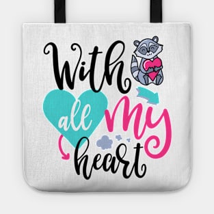 With all my heart Tote