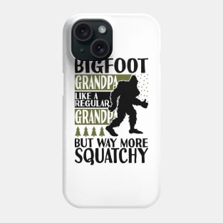 Bigfoot Grandpa Phone Case