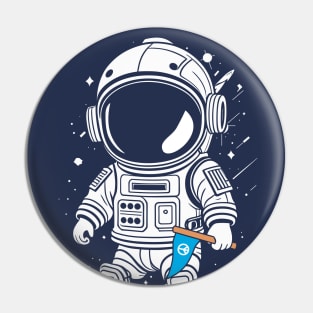 Astronaut of Peace Pin