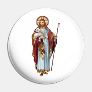 Jesus Christ the Good Shepherd Pin