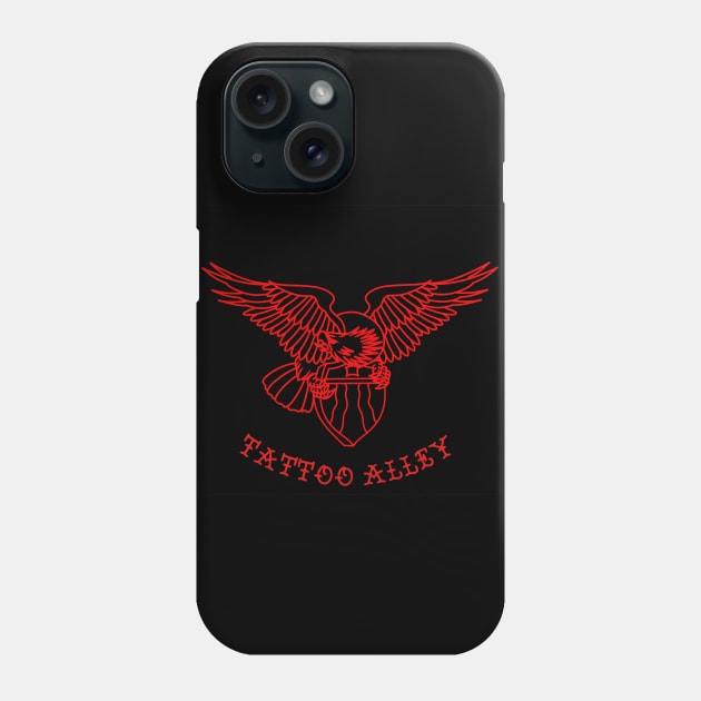 Tattoo Alley 1 Phone Case by Calico Chris Tattoo