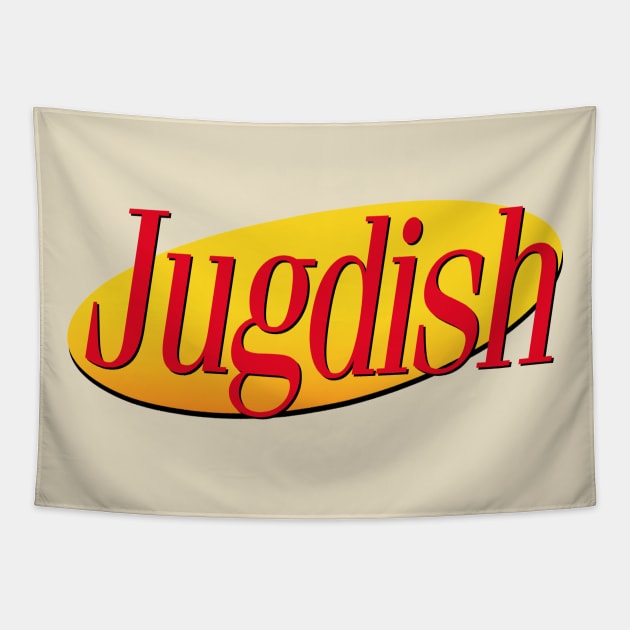 Goodnight, Jugdish Tapestry by ModernPop