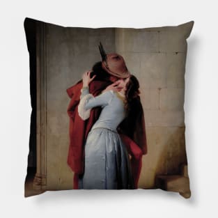 The Kiss by Hayez Pillow