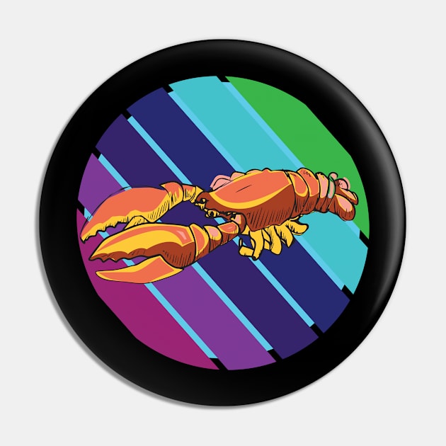 Lobster Pin by Dojaja