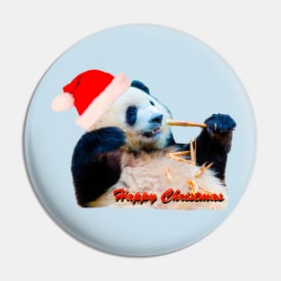 Christmas Panda Pin