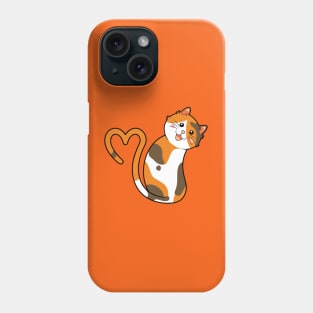 Calico Cat Love Phone Case