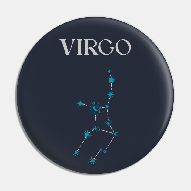 Virgo Pin by Moreira.art