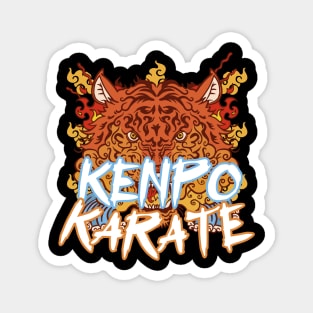 Kenpo Karate Tiger Magnet