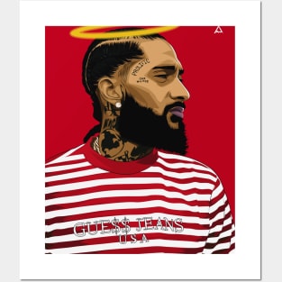 Nipsey Hussle And GOAT Enamel Pin, RIP Los Angeles Icons, Hip Hop  Basketball Art