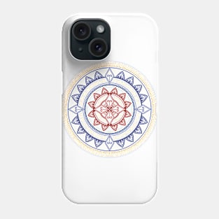 Inspirational MANDALA T-SHIRT MANDALA 21 Phone Case