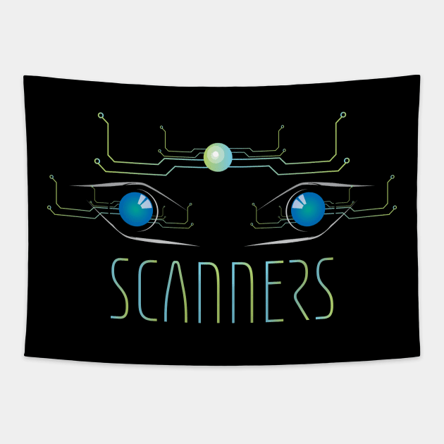 Scanners Tapestry by emma17