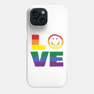 Pride Love Smiley Face Phone Case