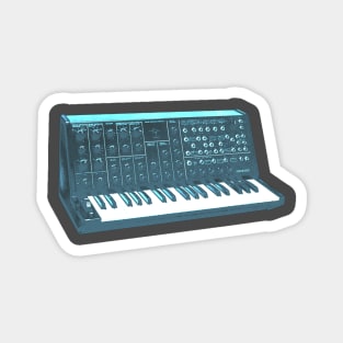 Korg MS20 (teal) Magnet