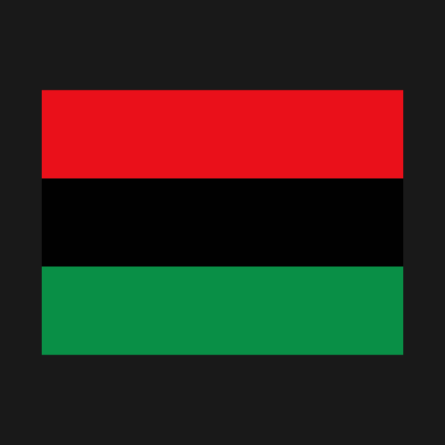 Black Liberation flag Afro-American by TeeStreet